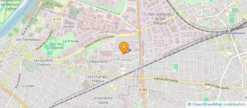 localisation de l'entreprise MONSIEUR EL HADI CHARAFIDINE ABDOUL HADI BEN OUSSENI à SARTROUVILLE