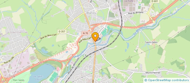 localisation de l'entreprise MONSIEUR EL HADI DOUDOU  BLANZY