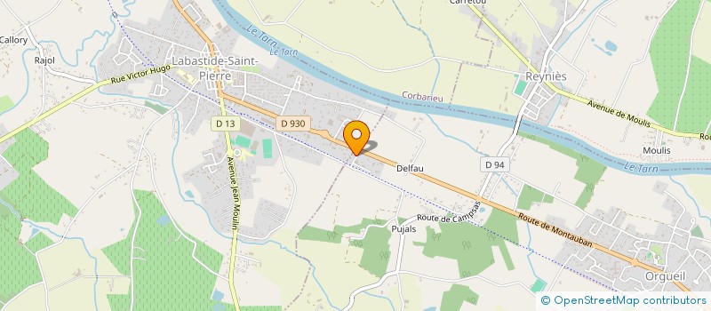 localisation de l'entreprise MONSIEUR EL HADI EL GALAI  ORGUEIL