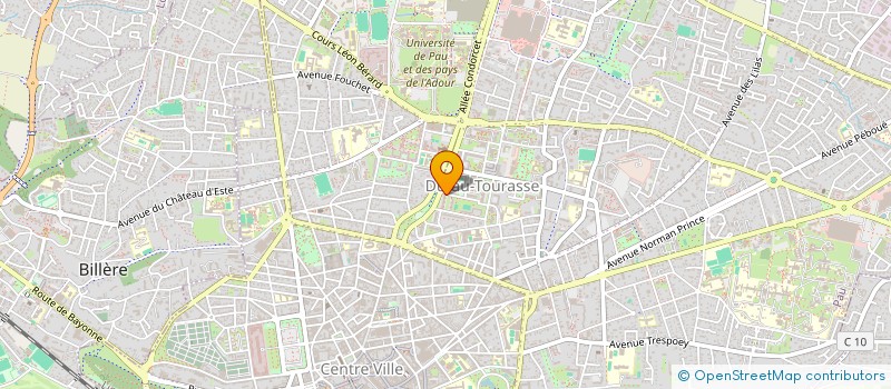 localisation de l'entreprise MONSIEUR EL-HADJ AOUED à PAU