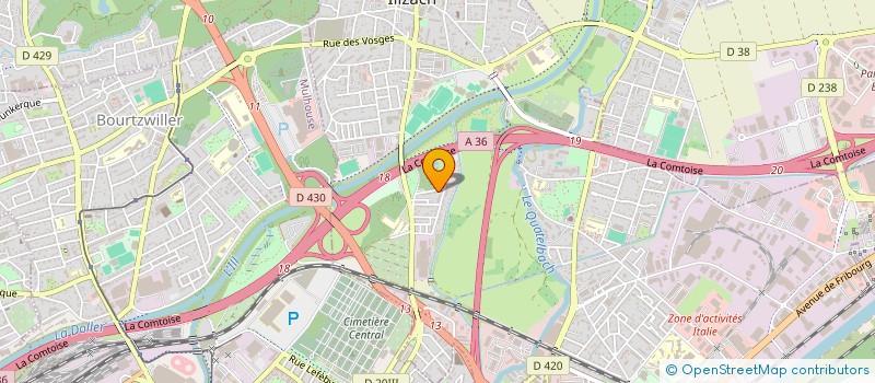 localisation de l'entreprise MONSIEUR EL HADJ DIAKHOUMPA  ILLZACH