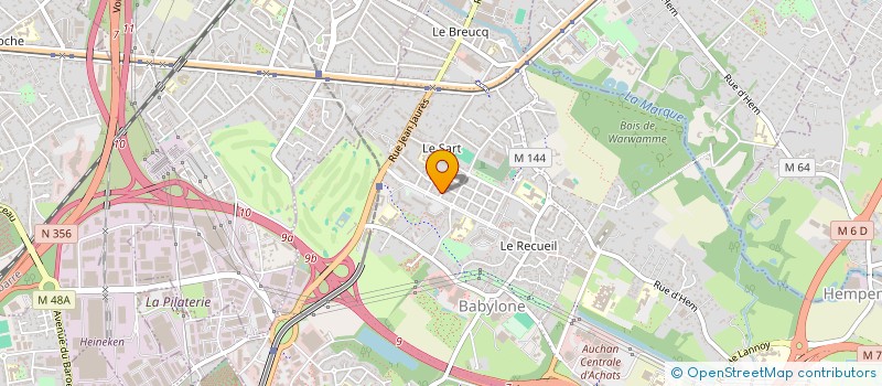 localisation de l'entreprise MONSIEUR EL HADJ DIALLO  VILLENEUVE-D'ASCQ