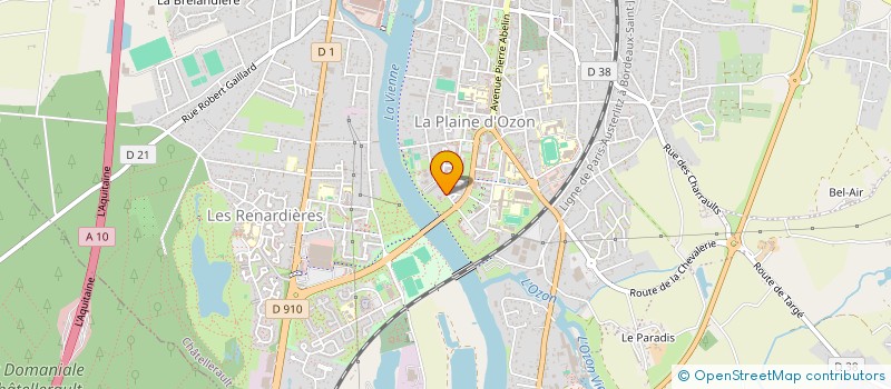 localisation de l'entreprise MONSIEUR EL HADJ DIALLO  CHATELLERAULT