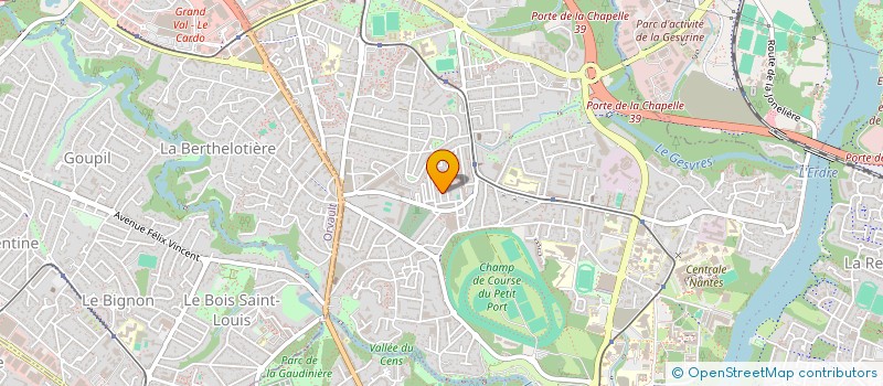localisation de l'entreprise MONSIEUR EL HADJ GAYE WILANE à NANTES