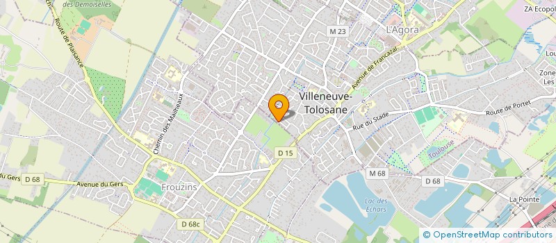 localisation de l'entreprise MONSIEUR EL HADJ GOUZLI à VILLENEUVE-TOLOSANE