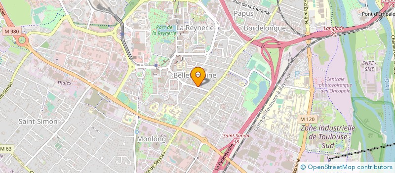localisation de l'entreprise MONSIEUR EL HADJ JULIEN à TOULOUSE
