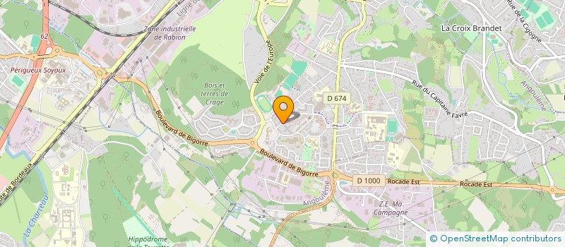 localisation de l'entreprise MONSIEUR EL HADJ LANFIA CAMARA  ANGOULEME