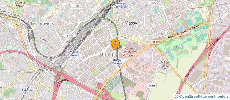 localisation de l'entreprise MONSIEUR EL HADJ M'HAMED HADJI KOUIDRI à MASSY