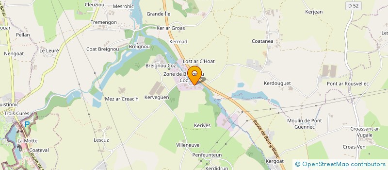 localisation de l'entreprise MONSIEUR EL HADJ MAHI  PLOUEDERN