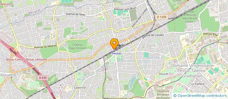 localisation de l'entreprise MONSIEUR EL HADJ SYLLA à PESSAC