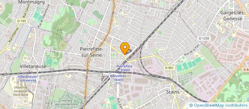 localisation de l'entreprise MONSIEUR EL-HADJ TAREB à PIERREFITTE-SUR-SEINE