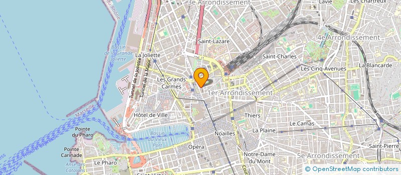 localisation de l'entreprise MONSIEUR EL-HADJ TIRICHINE à MARSEILLE