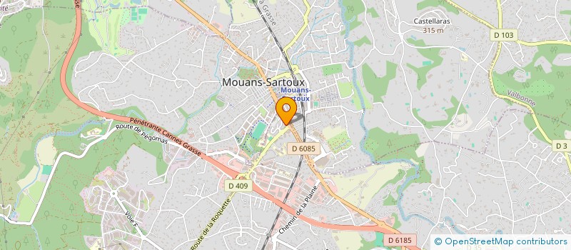 localisation de l'entreprise MONSIEUR EL HADJI AMADOU NDIAYE à MOUGINS