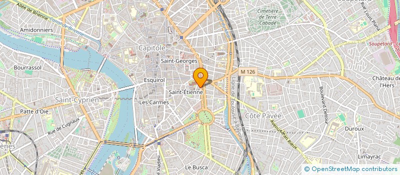 localisation de l'entreprise MONSIEUR EL HADJI BAYE NDIAGA GUEYE  TOULOUSE