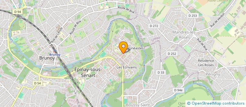 localisation de l'entreprise MONSIEUR EL HADJI CORREIA  EPINAY-SOUS-SENART