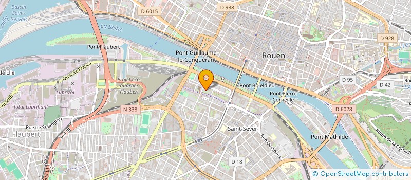 localisation de l'entreprise MONSIEUR EL HADJI KABA TRAORE  ROUEN