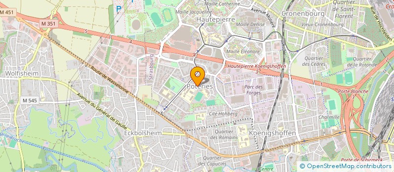localisation de l'entreprise MONSIEUR EL HADJI M'BOUP à STRASBOURG