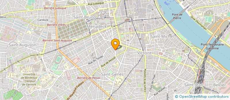 localisation de l'entreprise MONSIEUR EL HADJI MAHAMADOU KONTE à BORDEAUX