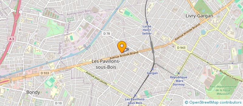 localisation de l'entreprise MONSIEUR EL HADJI MALICK NDIAYE  LES PAVILLONS-SOUS-BOIS