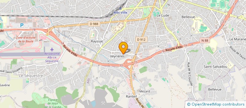 localisation de l'entreprise MONSIEUR EL HADJI THIAM à ALBI