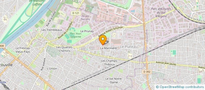 localisation de l'entreprise MONSIEUR EL HAFID OURDANI à SARTROUVILLE