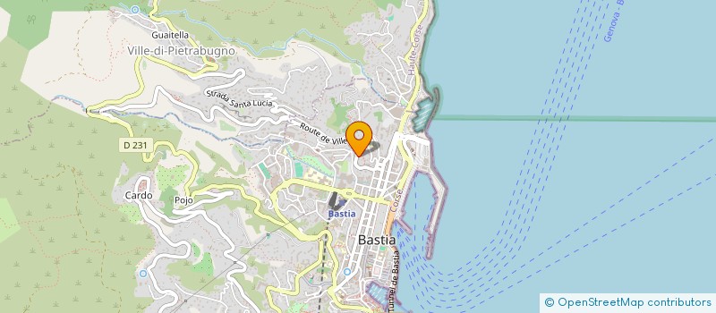 localisation de l'entreprise MONSIEUR EL HAMOUACHY à BASTIA