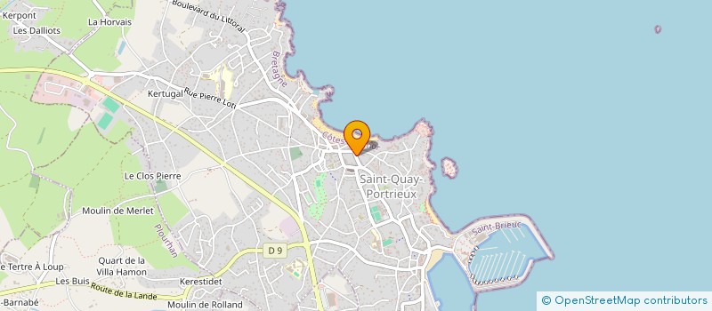 localisation de l'entreprise MONSIEUR EL HAMZA  SAINT-QUAY-PORTRIEUX