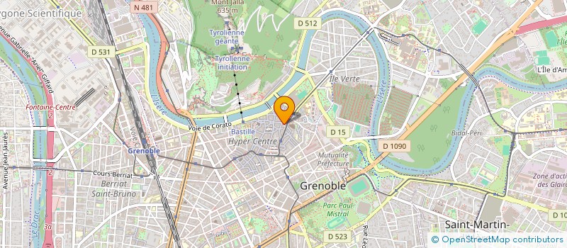 localisation de l'entreprise MONSIEUR EL-HANI TALHAOUI  GRENOBLE