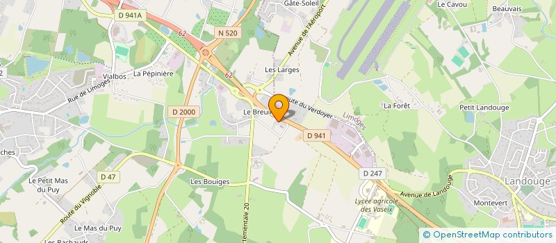 localisation de l'entreprise MONSIEUR EL-HANIOU DAHILOU à VERNEUIL-SUR-VIENNE