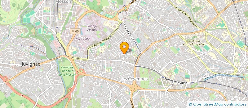 localisation de l'entreprise MONSIEUR EL HAOU HAOU à MONTPELLIER