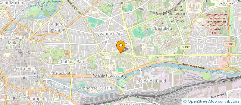 localisation de l'entreprise MONSIEUR EL HARIT NAJI  RENNES