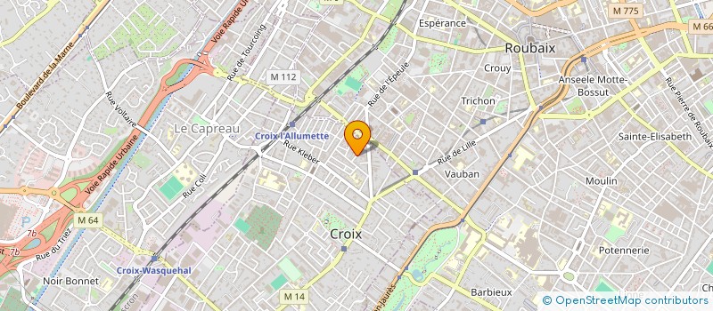 localisation de l'entreprise MONSIEUR EL HASSAN AISSATI  CROIX