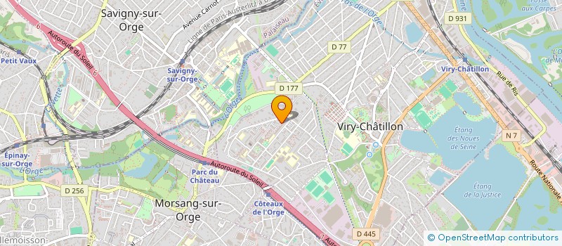 localisation de l'entreprise MONSIEUR EL HASSAN ASSAFI à VIRY-CHATILLON