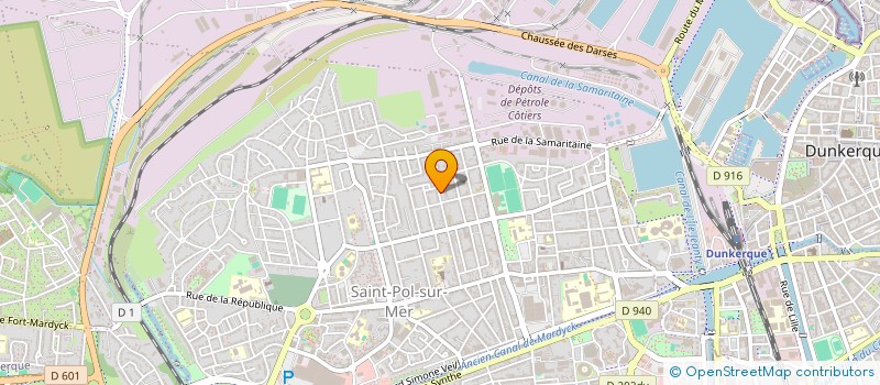 localisation de l'entreprise MONSIEUR EL HASSAN BENALLA à DUNKERQUE