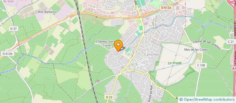 localisation de l'entreprise MONSIEUR EL HASSAN BENNANI  PERPIGNAN