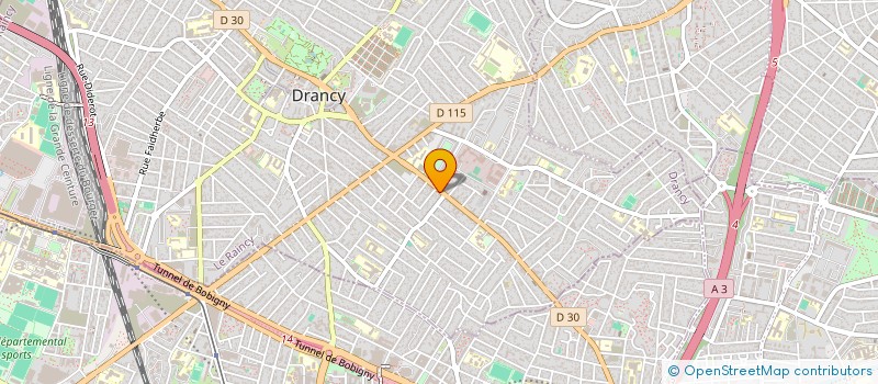 localisation de l'entreprise MONSIEUR EL HASSAN CHOUBBOU à DRANCY