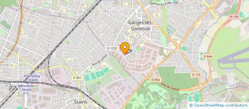 localisation de l'entreprise MONSIEUR EL HASSAN EL ASRI  GARGES-LES-GONESSE