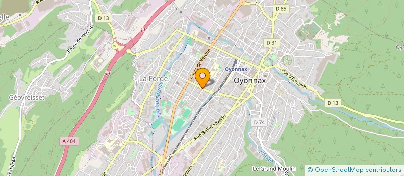 localisation de l'entreprise MONSIEUR EL HASSAN EL HAJJY à OYONNAX