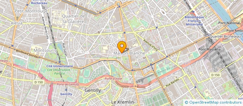 localisation de l'entreprise MONSIEUR EL HASSAN EL MESKINE  PARIS