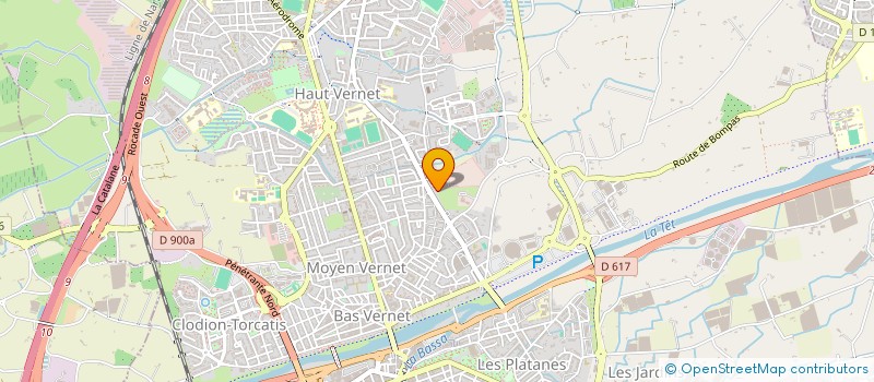 localisation de l'entreprise MONSIEUR EL HASSAN EL OUASSI  PERPIGNAN