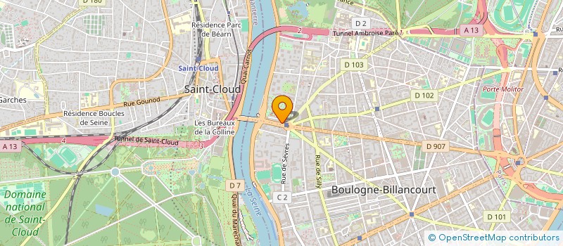 localisation de l'entreprise MONSIEUR EL-HASSAN IDELKADI à BOULOGNE-BILLANCOURT