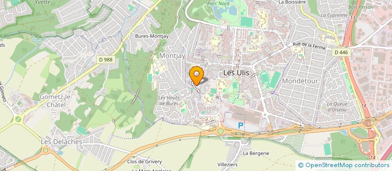 localisation de l'entreprise MONSIEUR EL HASSAN MAREGA à LES ULIS