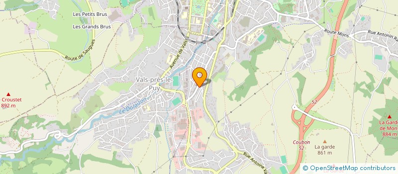 localisation de l'entreprise MONSIEUR EL HASSAN OULLAYA  LE PUY-EN-VELAY