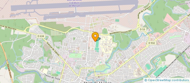 localisation de l'entreprise MONSIEUR EL HASSAN ZAK  MONT-DE-MARSAN