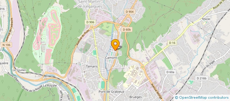 localisation de l'entreprise MONSIEUR EL-HASSAN ZARDAHI  SAINT-MARTIN-DE-VALGALGUES