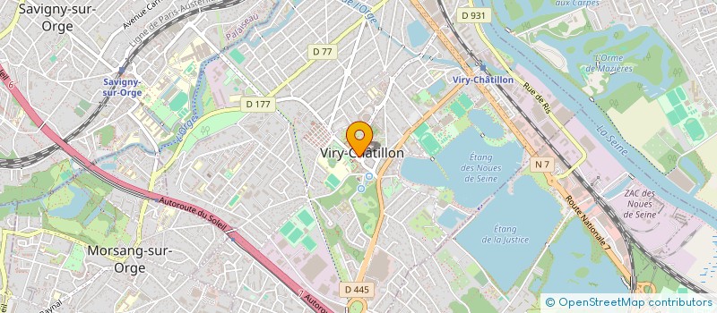localisation de l'entreprise MONSIEUR EL HASSANE BARHDADI à VIRY-CHATILLON