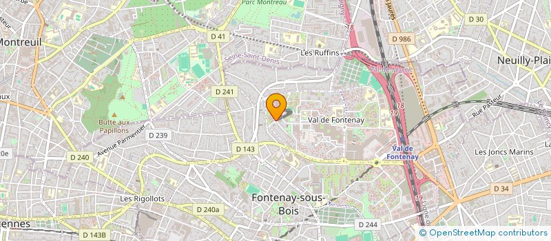 localisation de l'entreprise MONSIEUR EL-HASSANE BOUJANA à FONTENAY-SOUS-BOIS