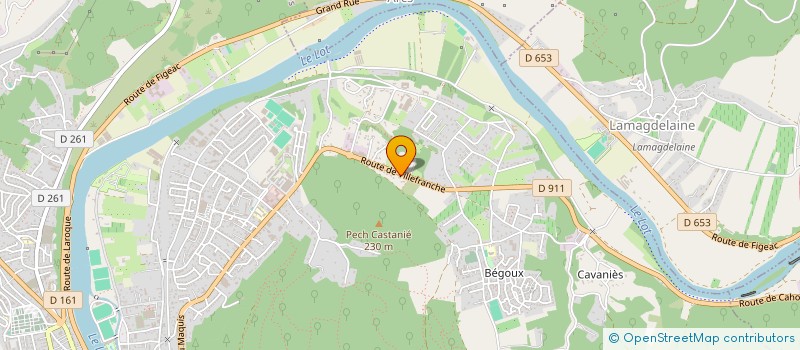 localisation de l'entreprise MONSIEUR EL HASSANE EL ADRANI  CAHORS