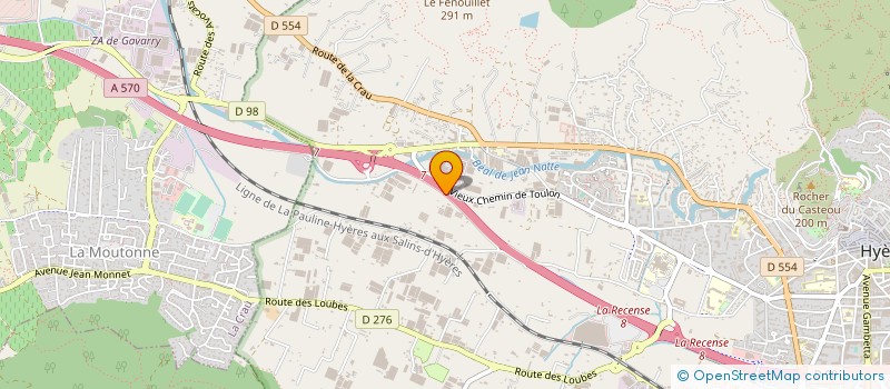 localisation de l'entreprise MONSIEUR EL HASSANE GUEFFA à HYERES