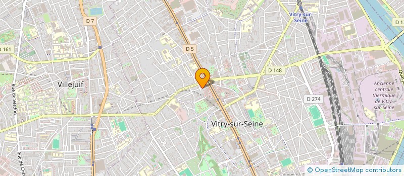localisation de l'entreprise MONSIEUR EL HASSANE IDOUAMMOU à VITRY-SUR-SEINE